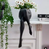 گلدان طرح پا