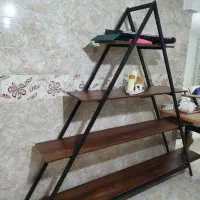 قفسه ویترینی  طبقه ای ام دی اف