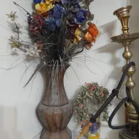 گلدان گل نصنوعی بامبو