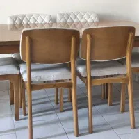 میز نهار خوری 6 نفره