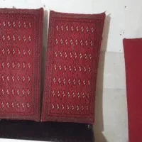 پشتی دستباف کارکرده تمیز وسالم