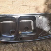 سینک استیل دو قلوی اخوان