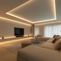 اجرای تایل 60+60و دیوار پوش پی وی سی
