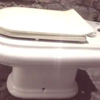 انگشترتوالت فرنگی درحد تنها یک درب سیفون میخادق۷۰۰