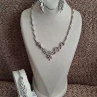 سرویس گردنبند نقره