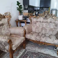 فروش مبل سلطنتی سالم و تمیز