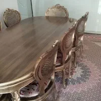 ناهارخوری ۸نفره حصیری