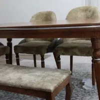 مبلمان راحتی ۸نفره پایه استیل و سرویس ناهارخوری|مبلمان خانگی و میز عسلی|اهواز, کوی عابدی|دیوار
