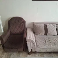 مبل هفت نفره+ میز جلو مبل|مبلمان خانگی و میز عسلی|تهران, شهرک آسمان|دیوار