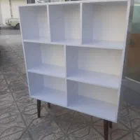 کتابخانه،شلف پایه مخروطی|کتابخانه، شلف، قفسه‌های دیواری|مشهد, نوید|دیوار