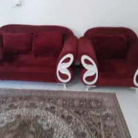 مبل ۶نفره  کارکرده|مبلمان خانگی و میز عسلی|پرند, فاز ۶|دیوار