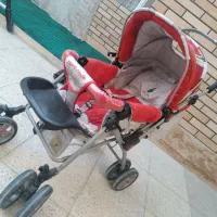 کالسکه مارک پیر کاردن دارای کمربندایمنی کودک|کالسکه و لوازم جانبی|اصفهان, لاله|دیوار