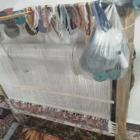 فرش زرنیم قالی نیمه کاره|فرش|تبریز, |دیوار