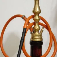 قلیان برنجی تمیز نو