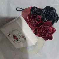 گل های روبانی و ماندگار پذیرش همه جور سفارشی|گل مصنوعی|بم, |دیوار