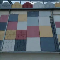 تولید موزاییک پلیمری سه سانت و جدول رنگی|عمدهفروشی|بلوک, |دیوار