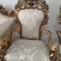 مبل سلطنتی ۹ نفره|مبلمان خانگی و میز عسلی|خوی, |دیوار