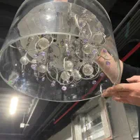 لوستر شیشه ای