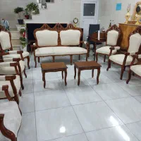 مبل استیل یونانی|مبلمان خانگی و میز عسلی|پاکدشت, حصار امیر|دیوار