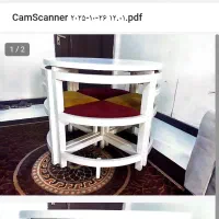 میز نهارخوری کم جا شیک|میز و صندلی غذاخوری|اهواز, کوی ملی راه|دیوار