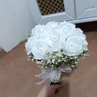 دسته گل عروس|گل مصنوعی|ارومیه, |دیوار