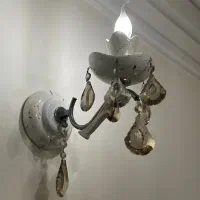 لوستر چینی و کریستال|لوستر و چراغ آویز|رشت, نیکمرام|دیوار