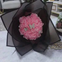 دسته گل روبانی زیبا|گل مصنوعی|شیراز, کوشک میدان|دیوار