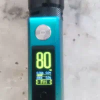 ویپ هشتاد وات با سری اضافه همراه شارژر و دوتا کویل