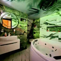 کلبه بهشت تک خوابه دردل جنگل جکوزی کیایی|اجارهٔ کوتاه‌مدت ویلا و باغ|رامسر, |دیوار