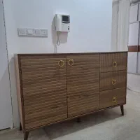 آینه و کنسول ام دی اف|بوفه، ویترین، کنسول|اسلامشهر, مطهری|دیوار