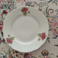 تعداد زیادی بشقاب آنتیک قدیمی