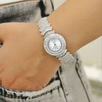 ساعت نقره مارکیز خور جواهری موتور ژاپن میوتا۷۵۰۰|بدلیجات|تبریز, |دیوار