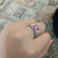 انگشتر یاقوت معدنی کمیاب به شرط رکاب ایتالیا