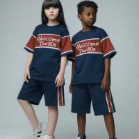 تیشرت و شلوارک اسپرت طرح ولکام