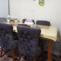 میز ناهار خوری ۶ نفره در حد نو|میز و صندلی غذاخوری|تهران, حکیمیه|دیوار