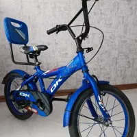 دوچرخه سایز 16 آبی بچه گانه برند ok اوکی در حد نو|دوچرخه، اسکیت، اسکوتر|مشهد, حجت|دیوار
