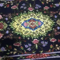 فرش کاشان 1متردر1متردرنیم|فرش|کرمانشاه, |دیوار