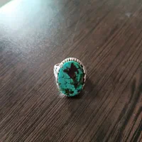 انگشتر فیروزه رکاب شاهی