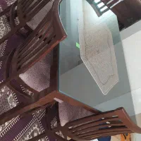 میز نهارخوری ۴ نفره تمام چوب