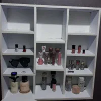 قفسه چوبی و شلف چوبی|کتابخانه، شلف، قفسههای دیواری|کرج, شهرک بنفشه|دیوار