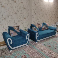 مبلمان ۷نفره|مبلمان خانگی و میز عسلی|مشهد, حضرت حجت|دیوار