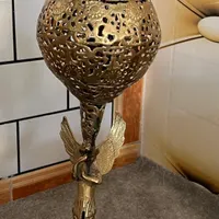 گل و گلدان برنز