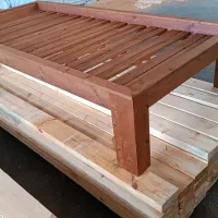 تخت خواب تمام چوب|تخت و سرویس خواب|آمل, |دیوار