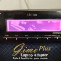 کلاریون دمو دار پنل برقی و سونی Clarion & gs80