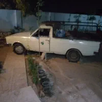 پیکان وانت مدل۸۸ماشین درتعمیرگاه تعمیراساسی شده