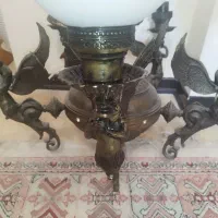 لوستر برنز مدل فرشته|لوستر و چراغ آویز|تهران, سازمان برنامه شمالی|دیوار