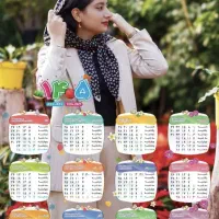 طراحی،چاپ تقویم دیواری ویژه خانواده‌ها وفروشگاه‌ها