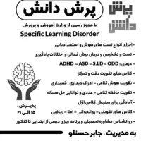 کلاسهای تقویتی ودرمان مشکلات یادگیری