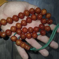 کهربا ۳۳ دانه کهنه|کلکسیون اشیاء عتیقه|قرچک, مهدیه|دیوار