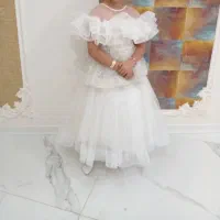 لباس مجلسی بچگانه سایز ۵ مناسب سن ۱۰ تا ۱۲ سال